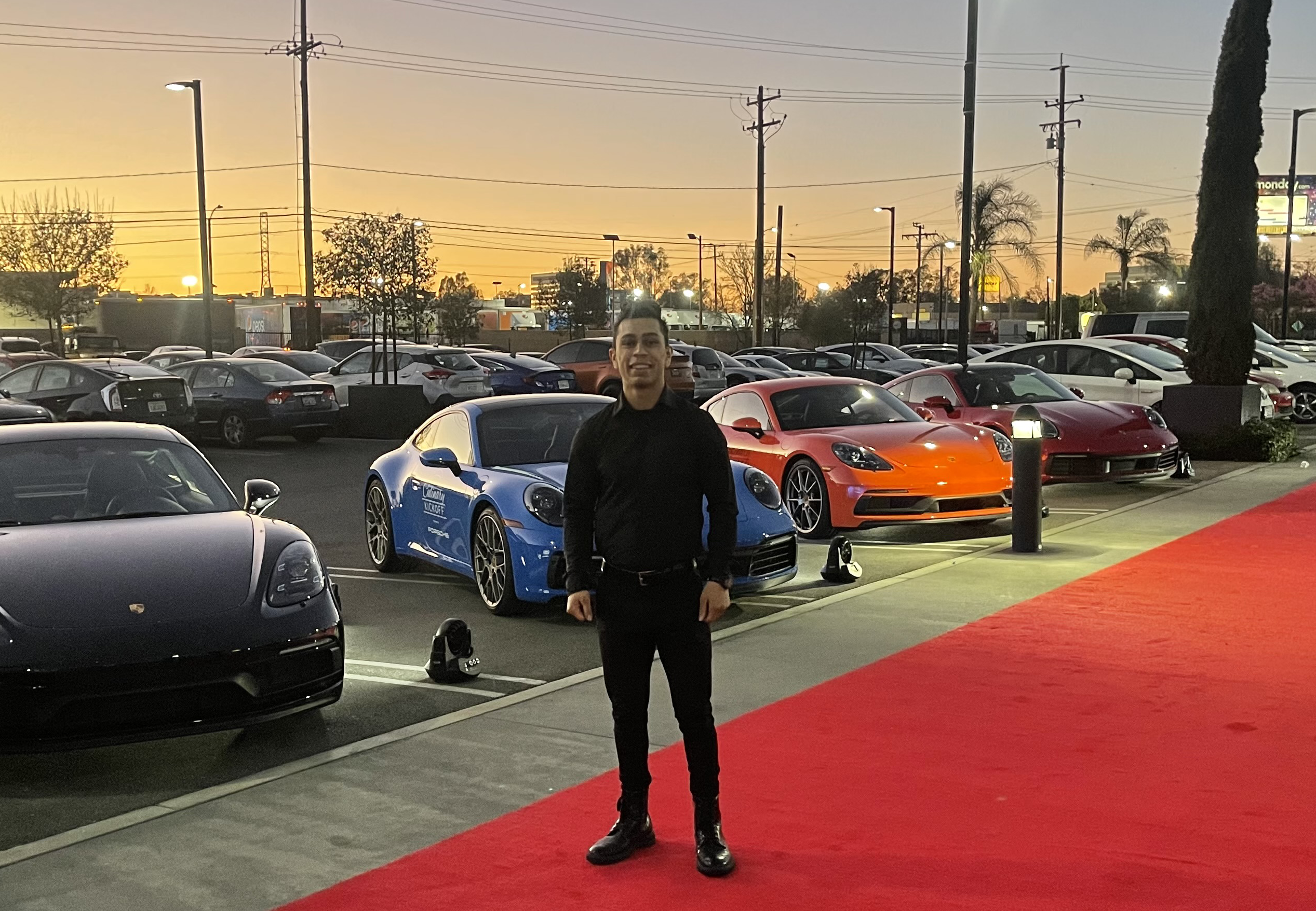 Joshua Snipes - Porsche Experience in LA